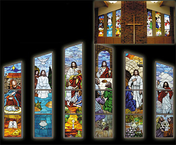Windows Stained Glass Designs